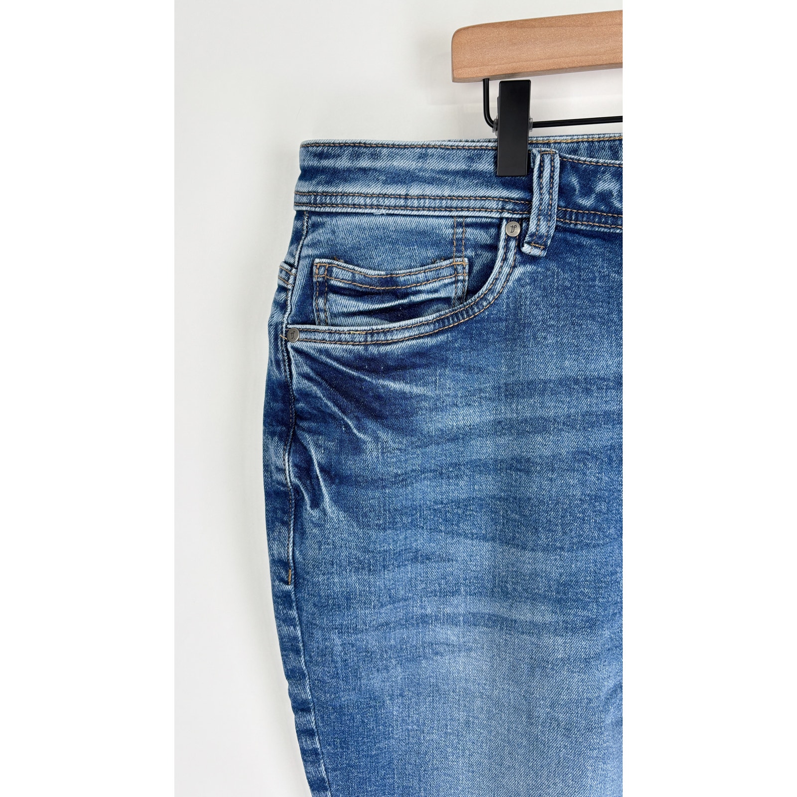 The Perfect Jean Nyc 99% Cotton Slim Fit Denim Jeans Mens Size 42x30 New Strea — image 5 of 8